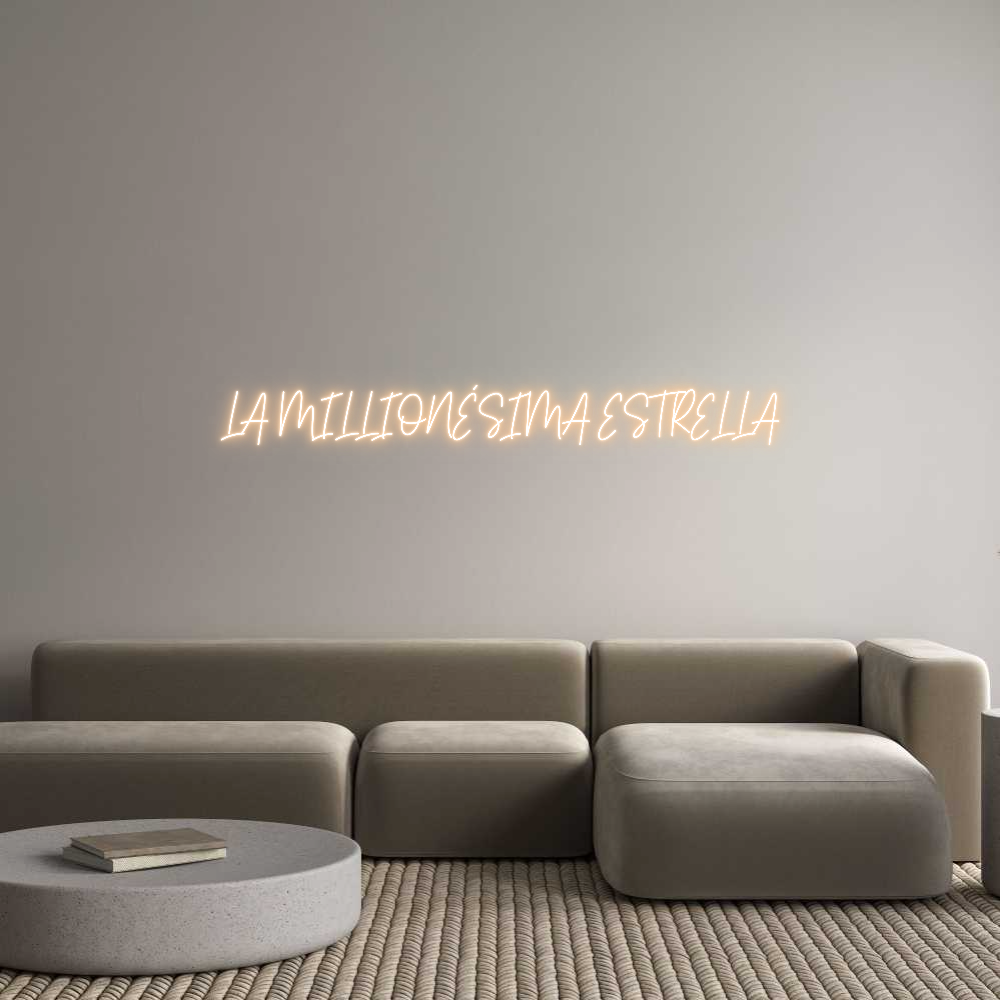 Custom Neon Text -
LA MILLIONÉ...