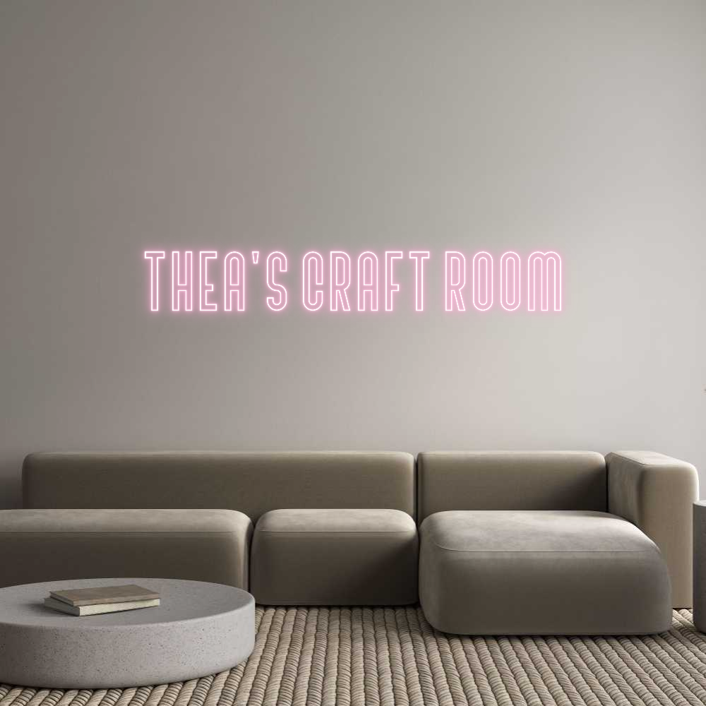 Custom Neon Text - Thea's Craft ...