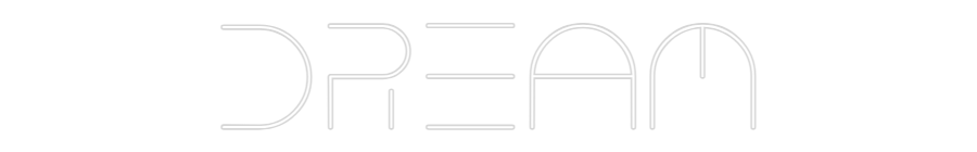 Custom Neon Text - Dream