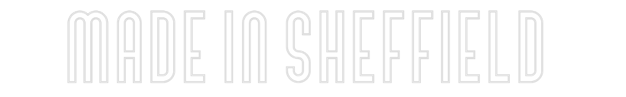Custom Neon Text - Made In Sheff...