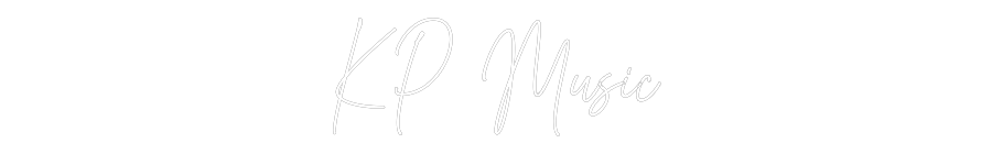 Custom Neon Text - KP Music