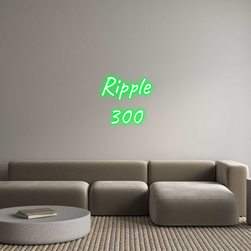 Custom Neon Text - Ripple
300