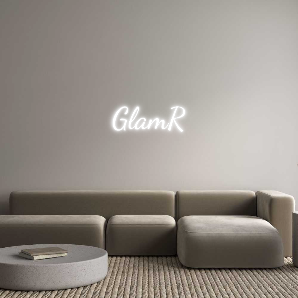 Custom Neon Text - GlamR