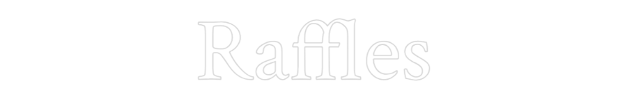 Custom Neon Text - Raffles