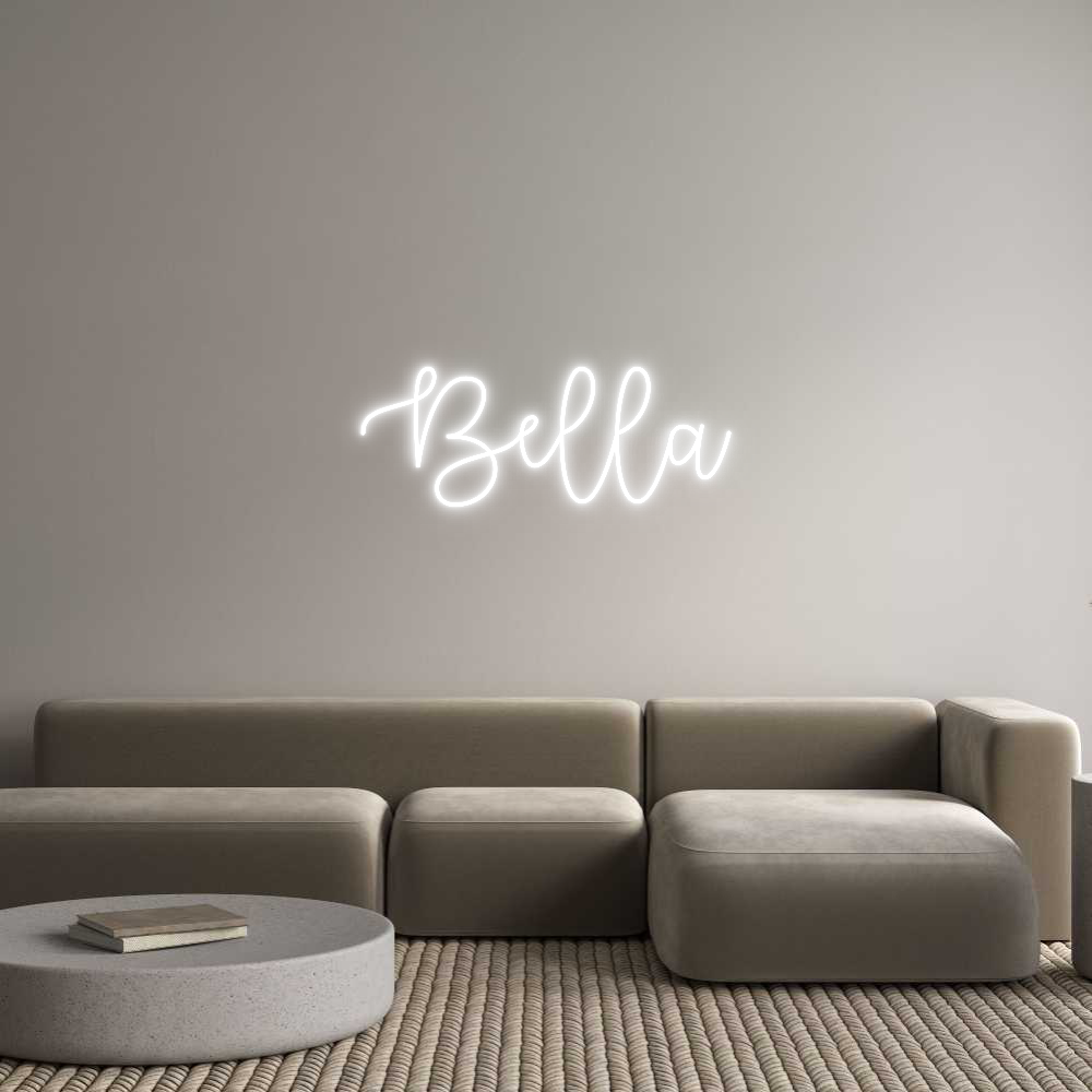 Custom Neon Text - Bella