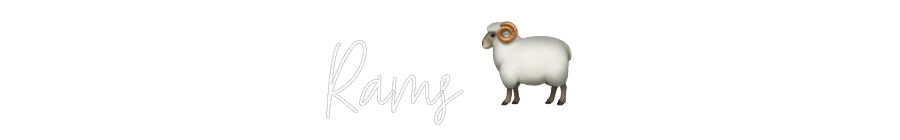 Custom Neon Text - Rams š