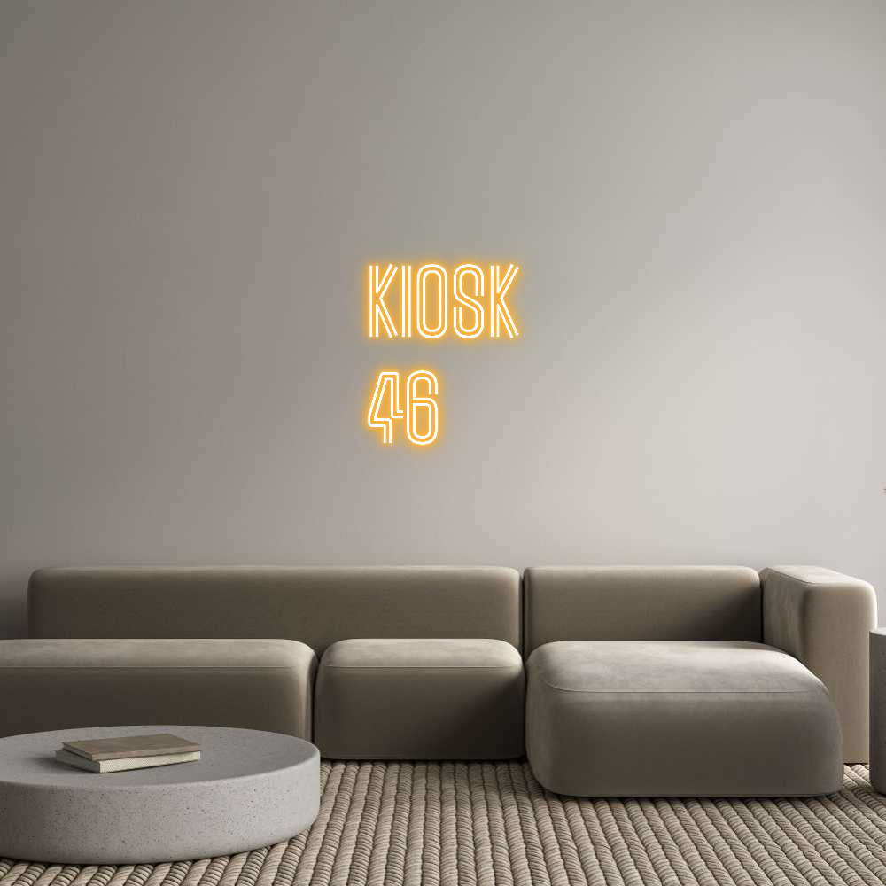Custom Neon Text - KIOSK
46