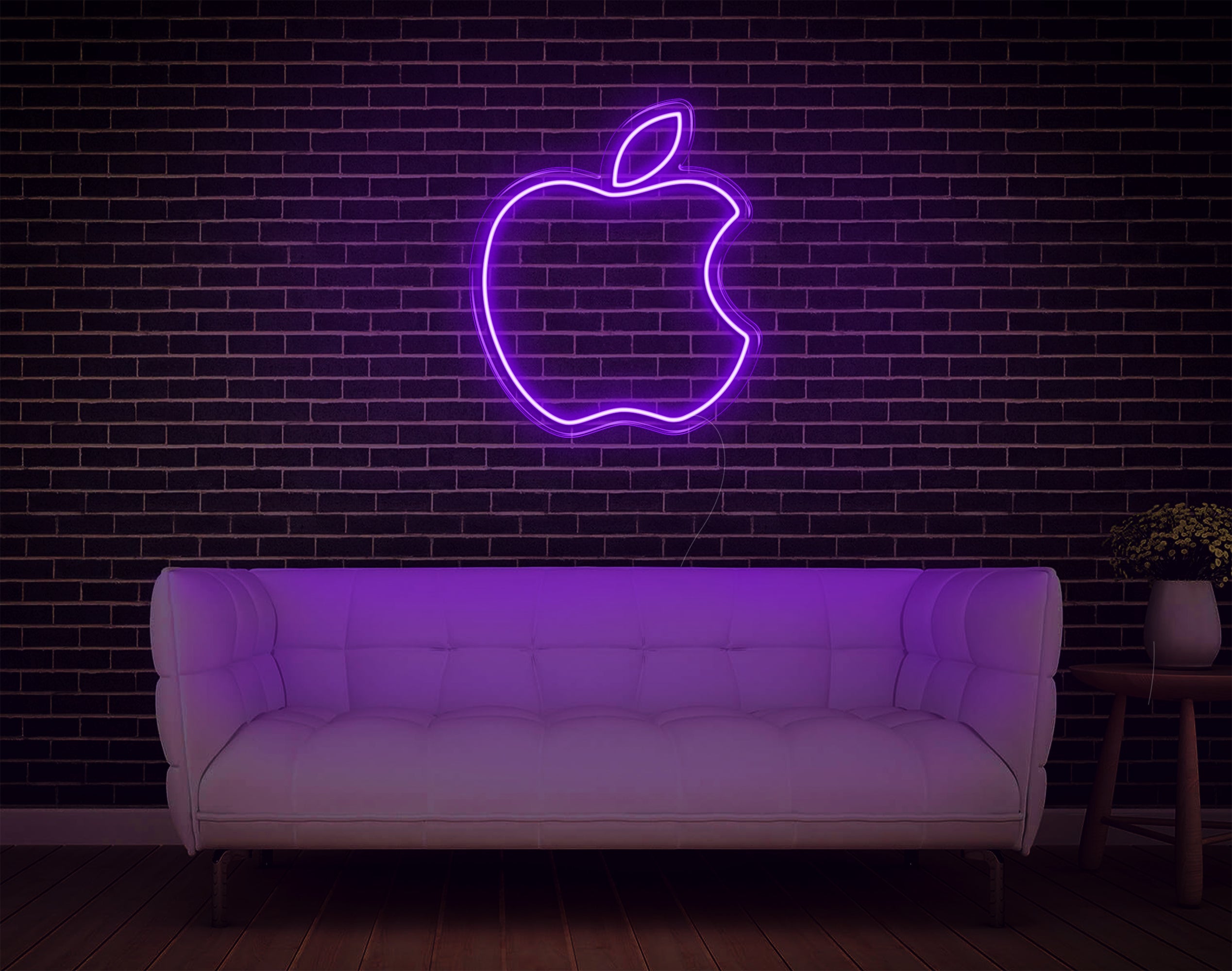 Apple V2 Neon Sign