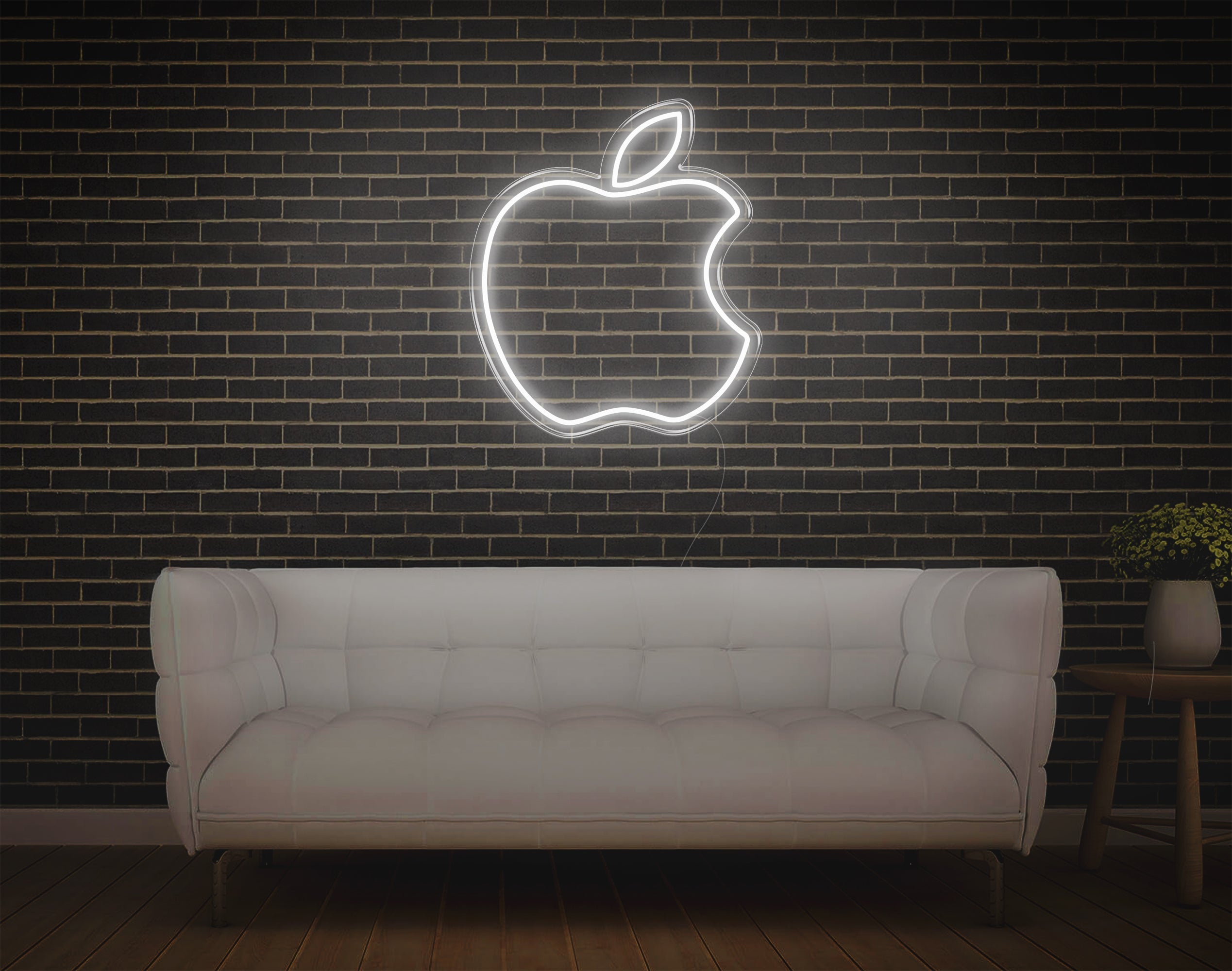 Apple V2 Neon Sign