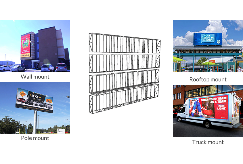 MES Series - Energy Saving Outdoor LED Billboard