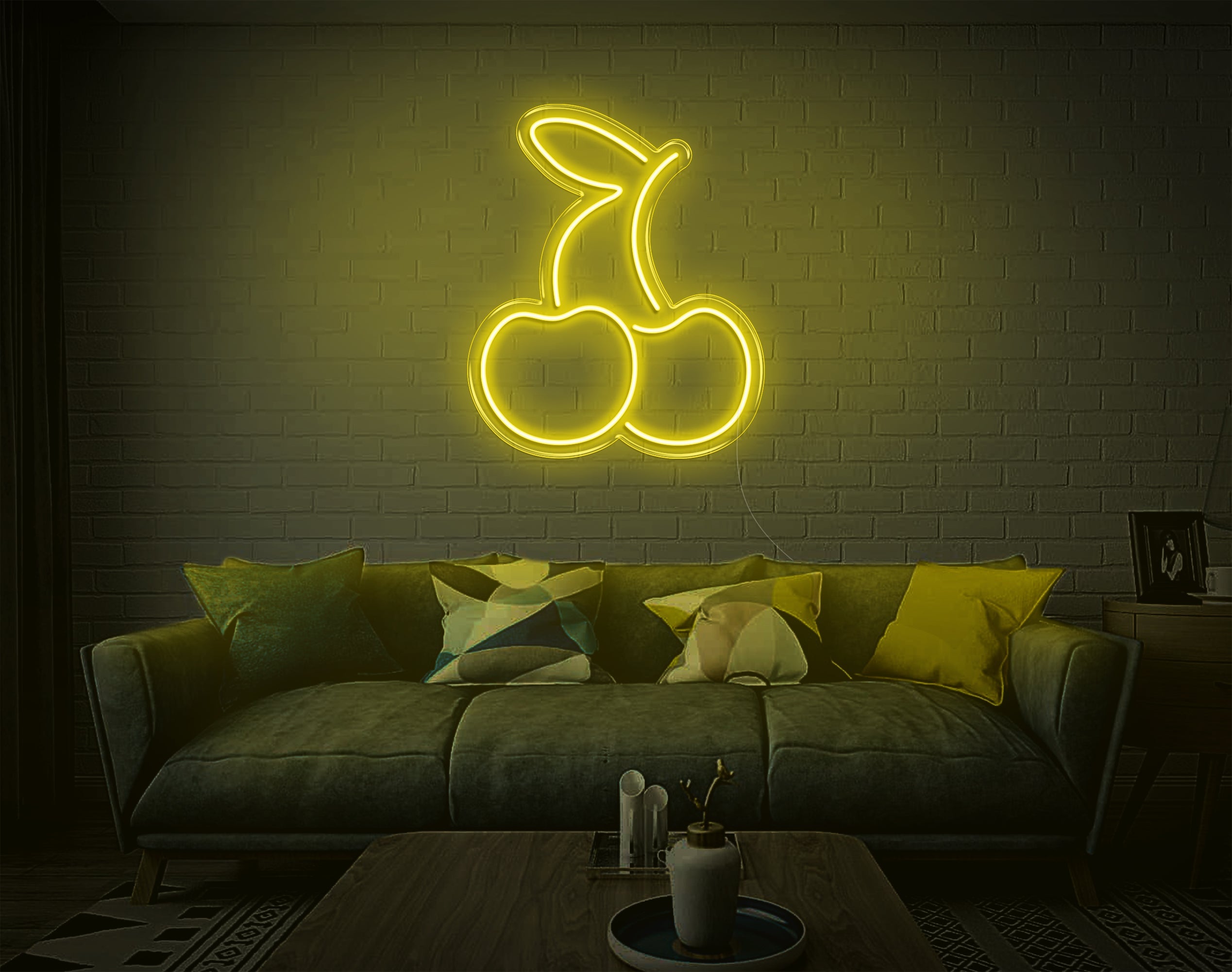 Cherry LED Neon Sign