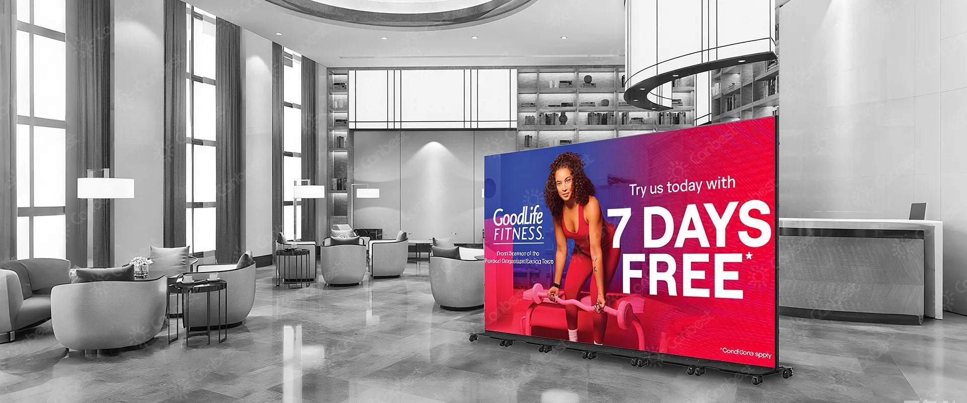 CJ PRO V2 Series - Digital Foldable LED Poster