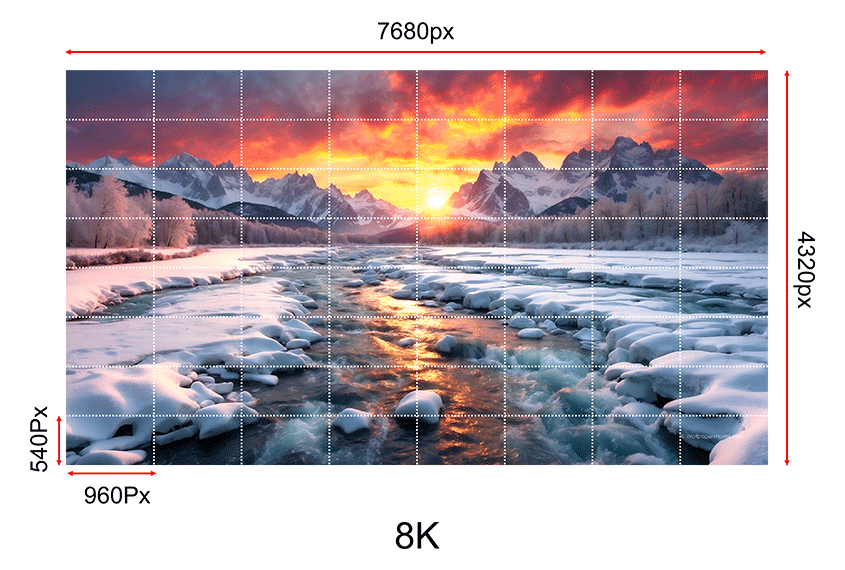 UE 8K Series - Ultra Slim Micro LED Screen