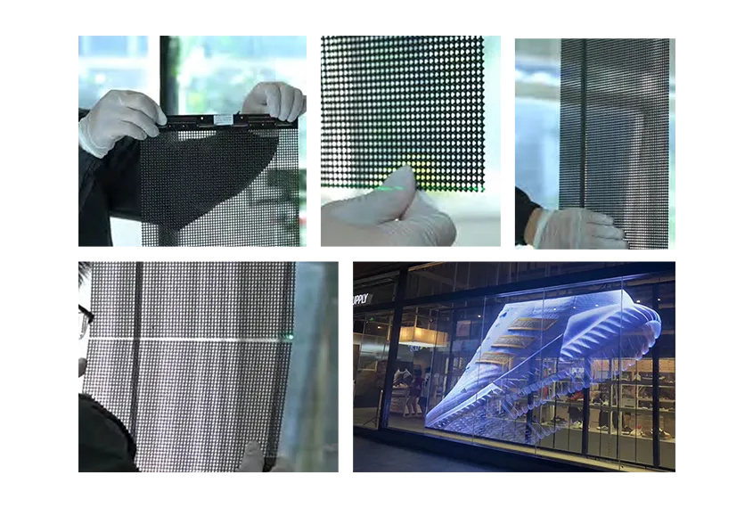 HT Series - High Transparent Glass LED Display