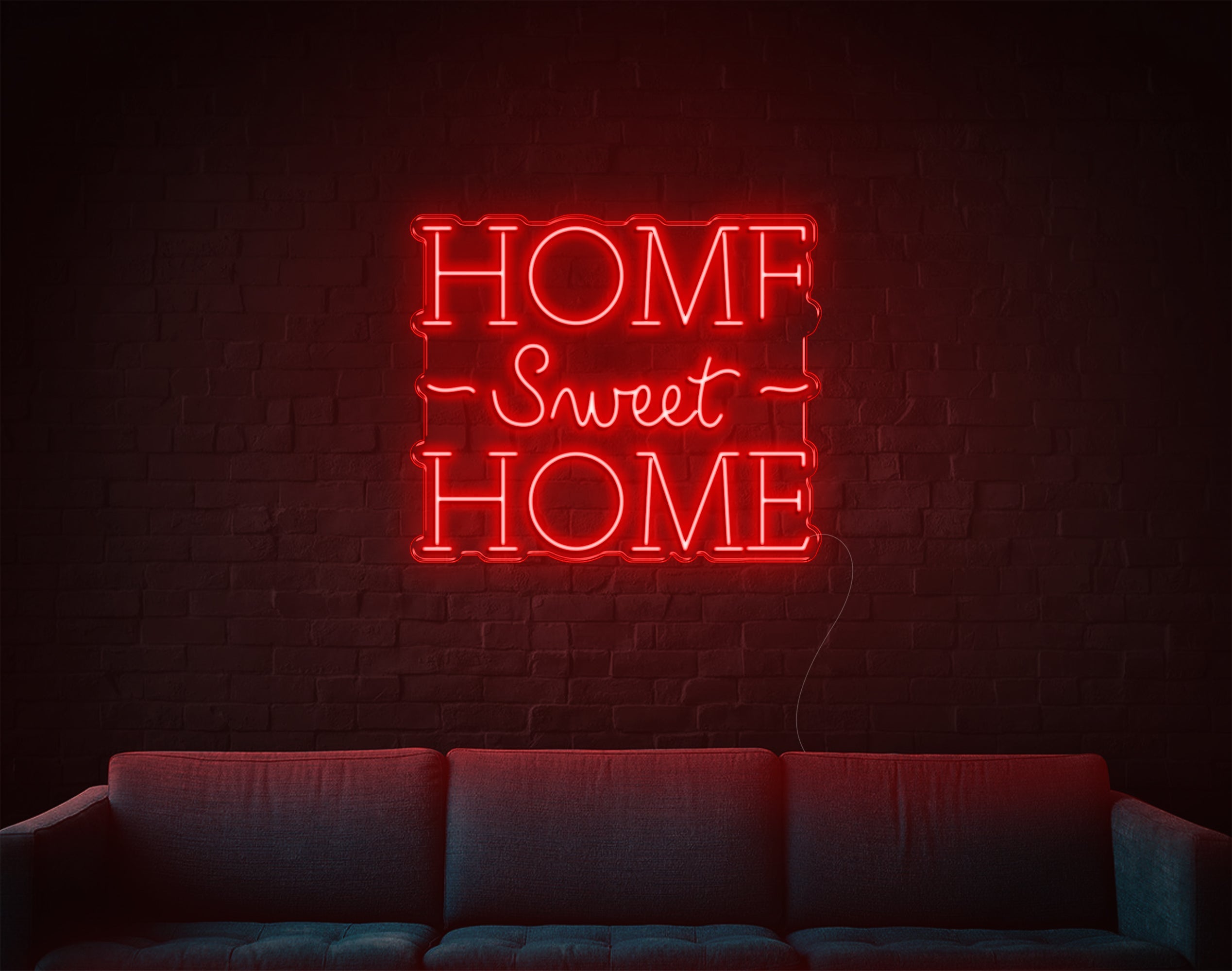 Home Sweet Home V1 LED Neon Sign