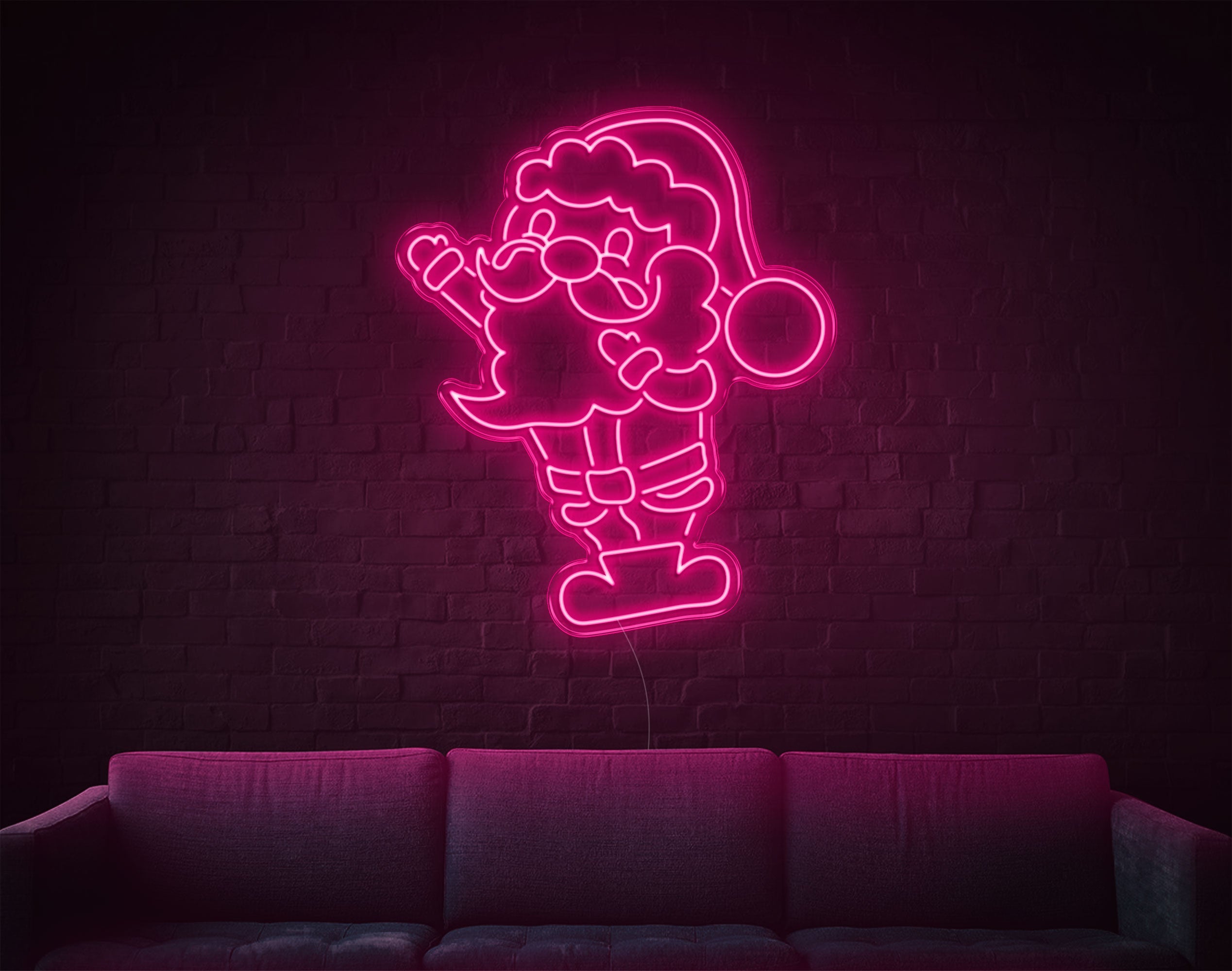 Santa LED Neon Sign