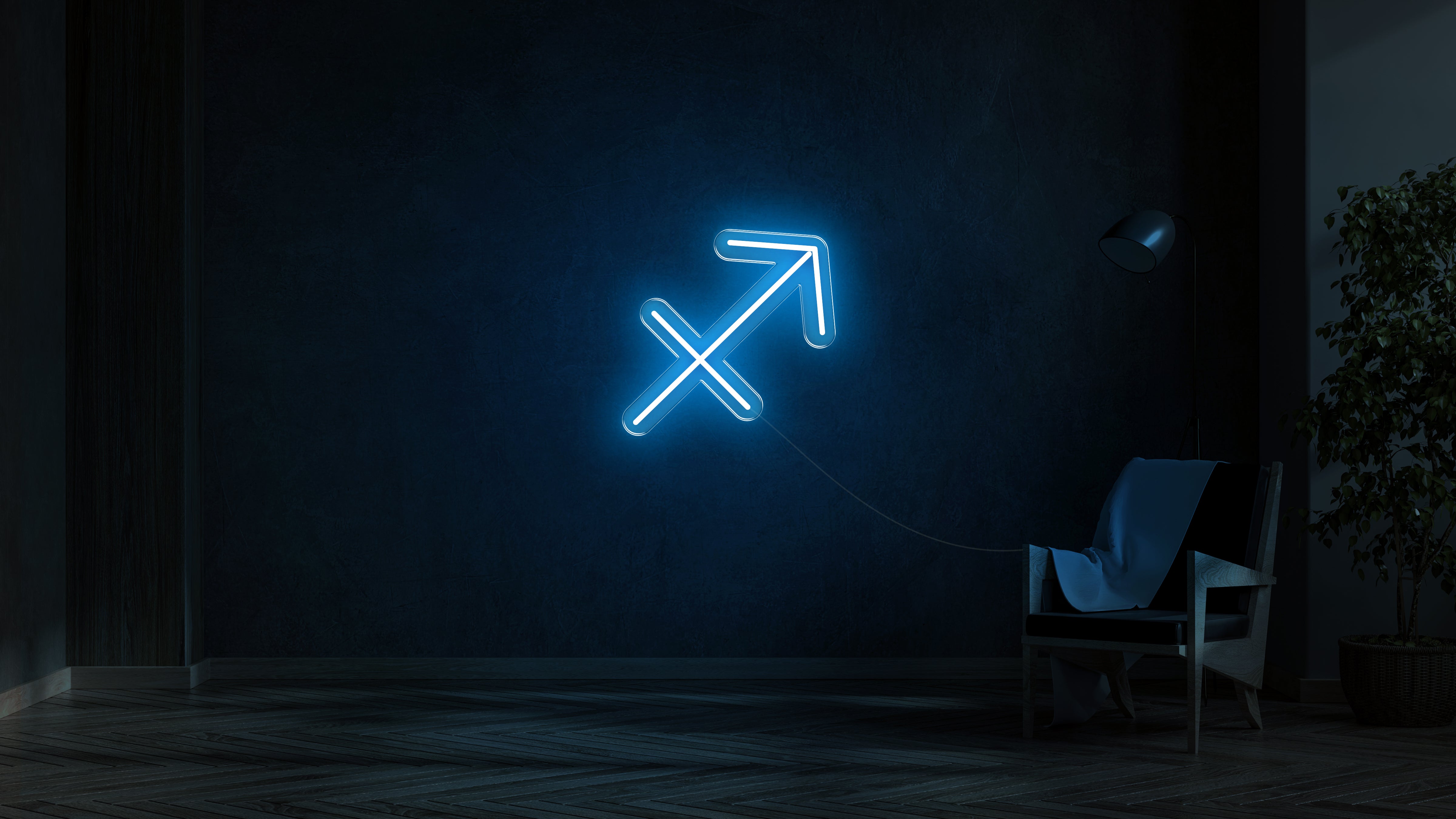 Virgo LED neon light