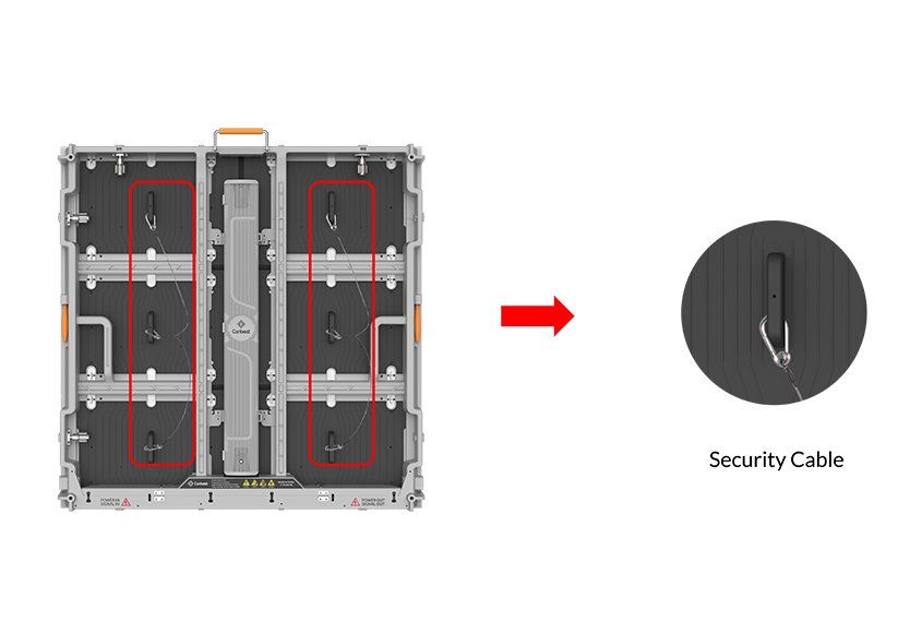 FO Series - Outdoor Front Service LED Screen