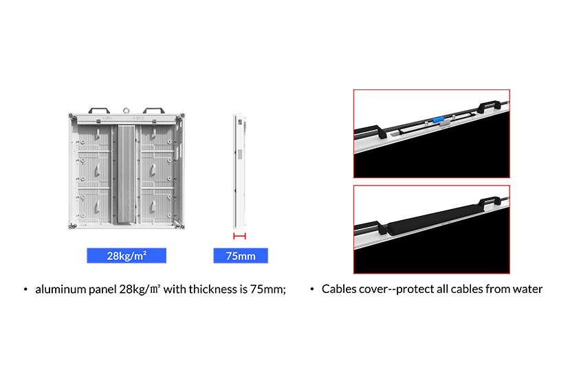 APRO-R Series - LED Ribbon Board Display for Stadium