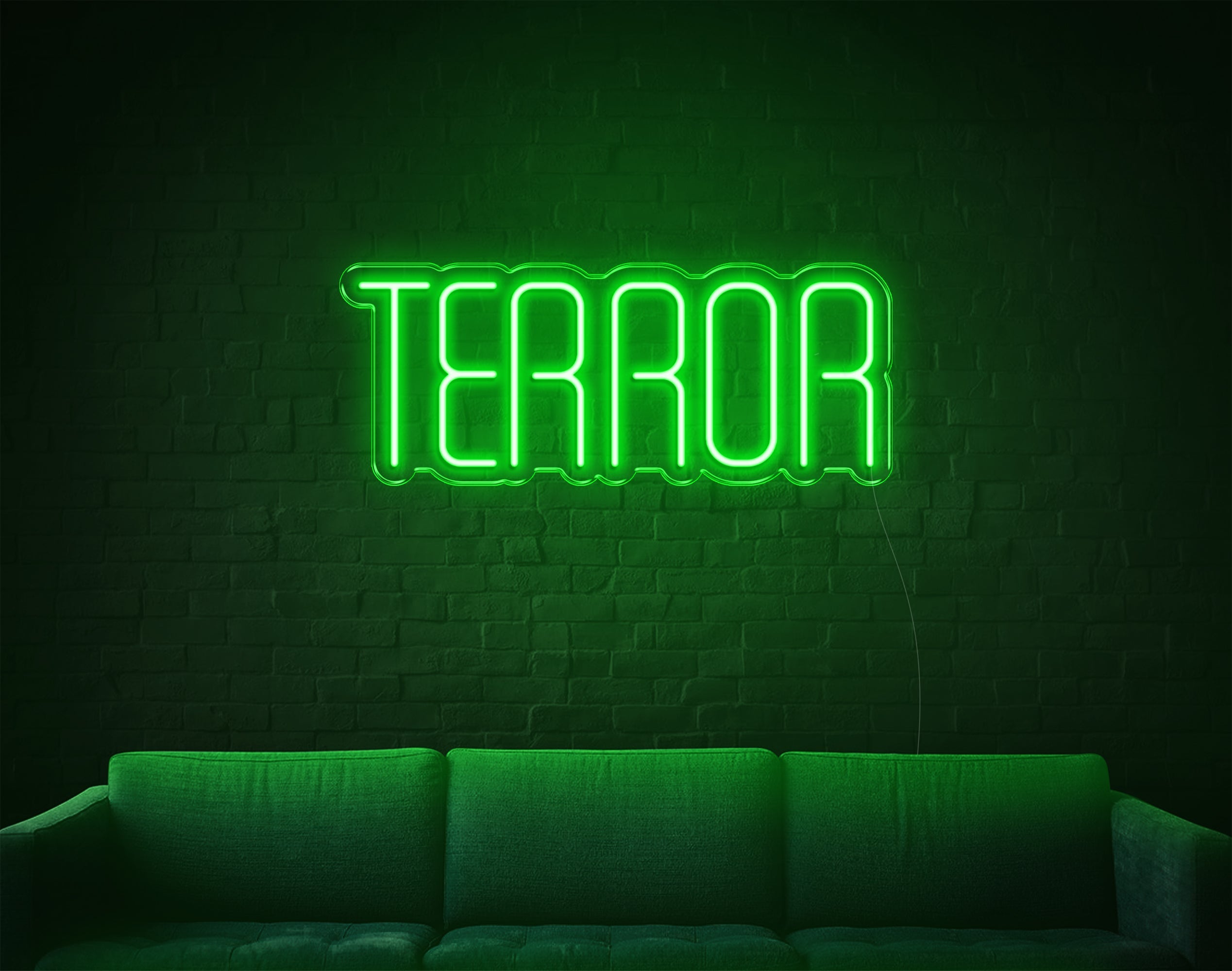 Terror LED Neon Sign