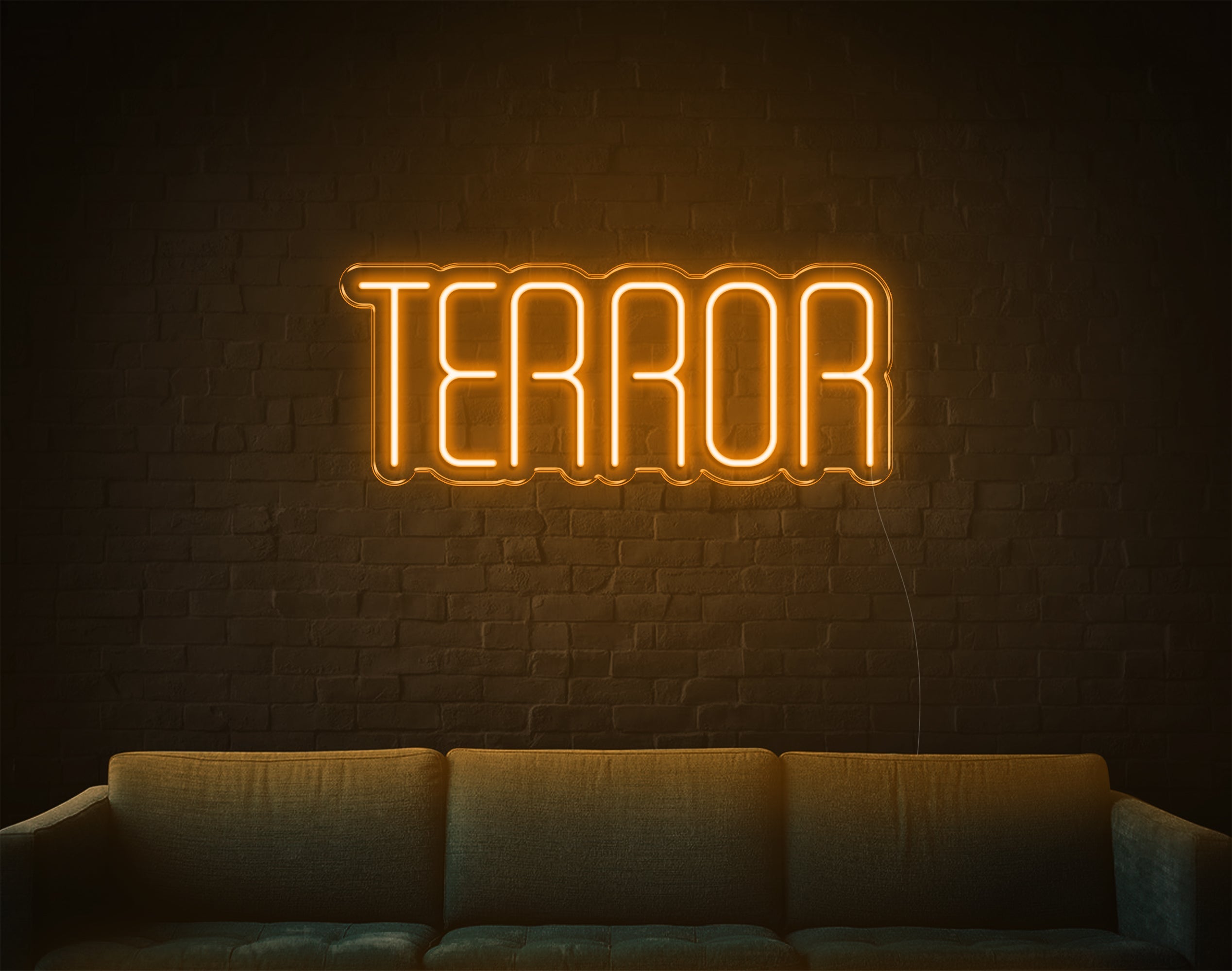 Terror LED Neon Sign