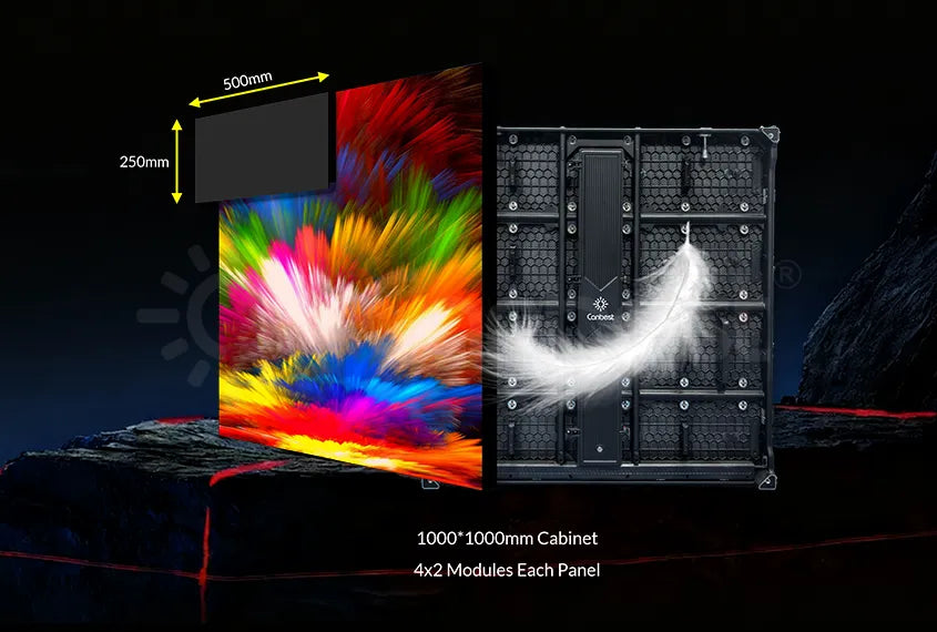 LM Series - Ultra Lightweight Aluminium Outdoor LED Screen