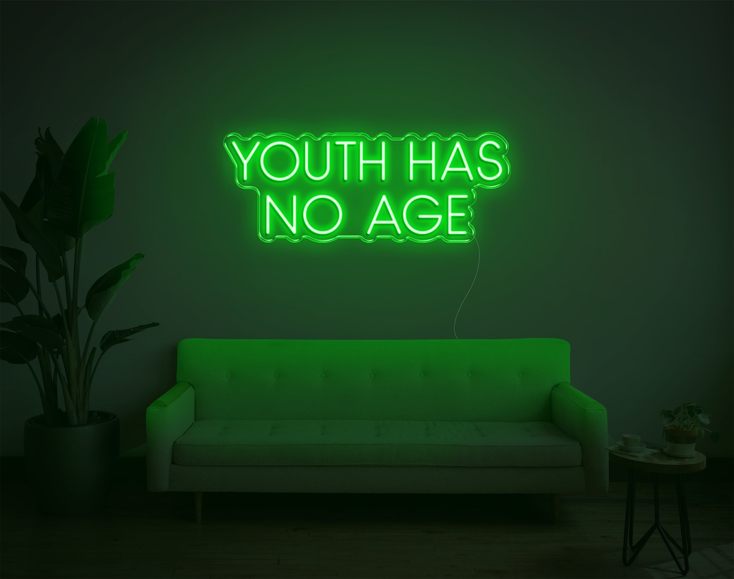 Youth Has No Age LED Neon Sign