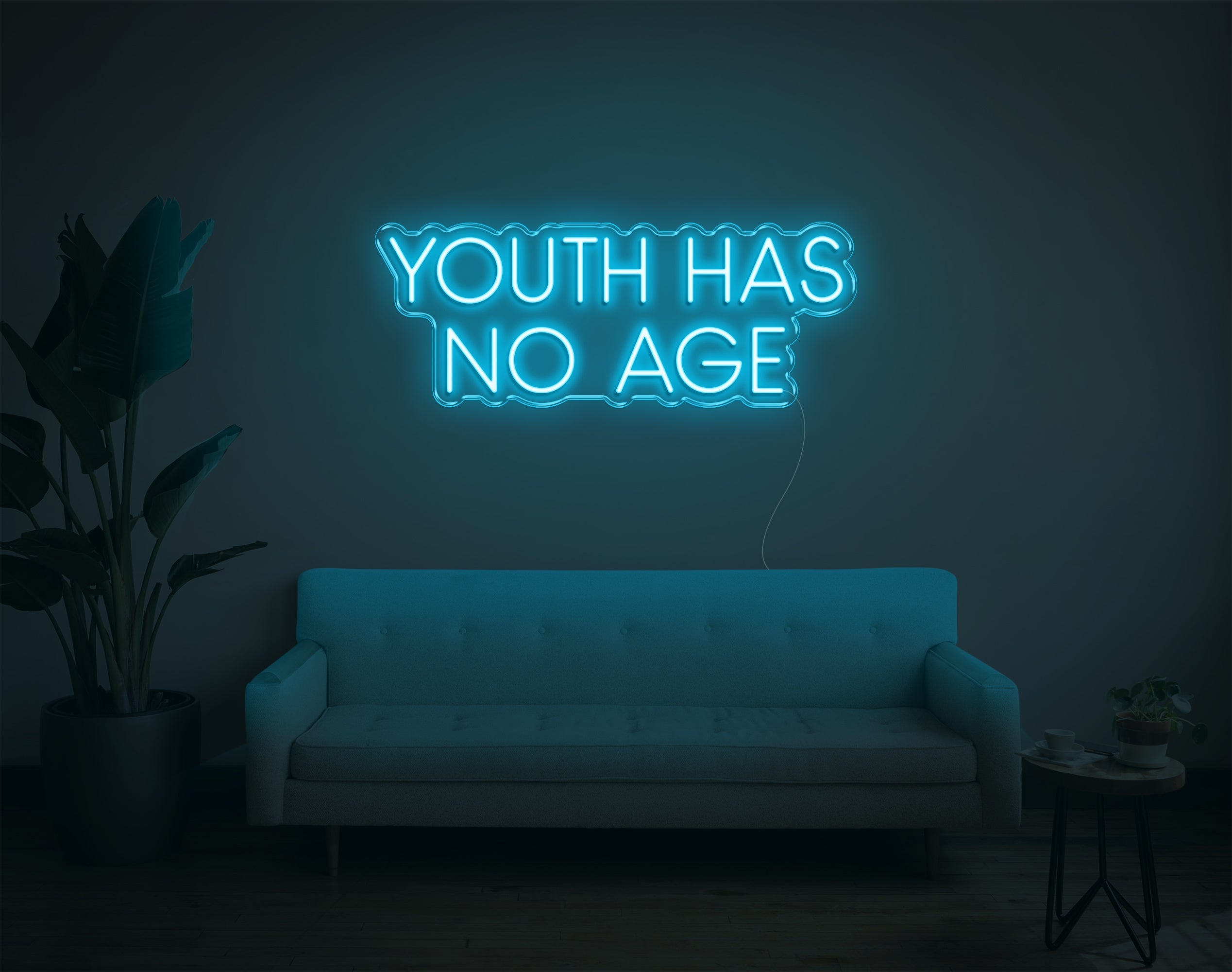 Youth Has No Age LED Neon Sign