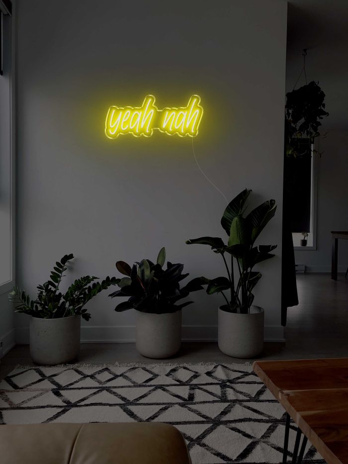 Yeah Nah LED Neon sign