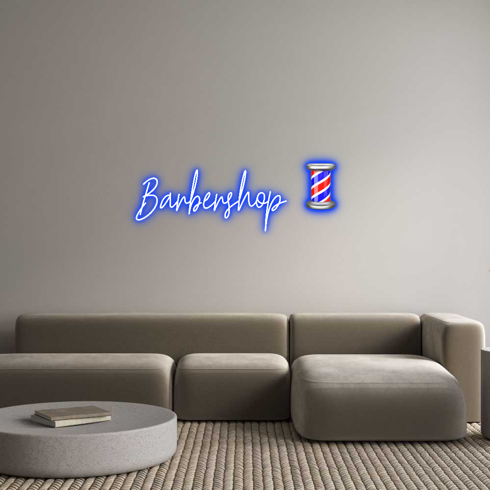 Custom Neon Text - Barbershop š