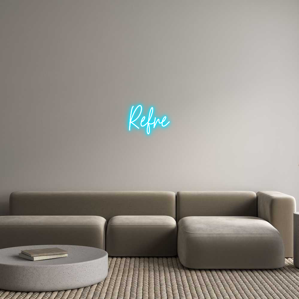 Custom Neon Text - Refre