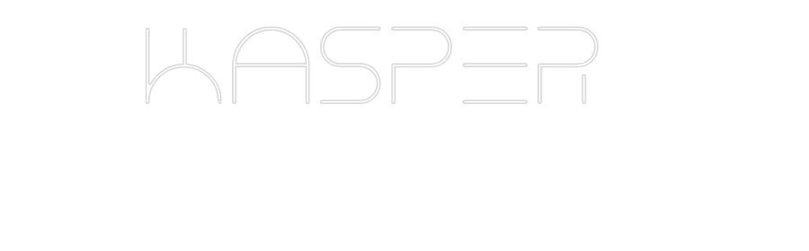 Custom Neon Text - Kasper