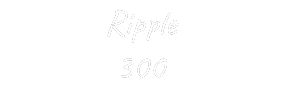 Custom Neon Text - Ripple
300