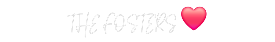 Custom Neon Text - THE FOSTERS ❤️