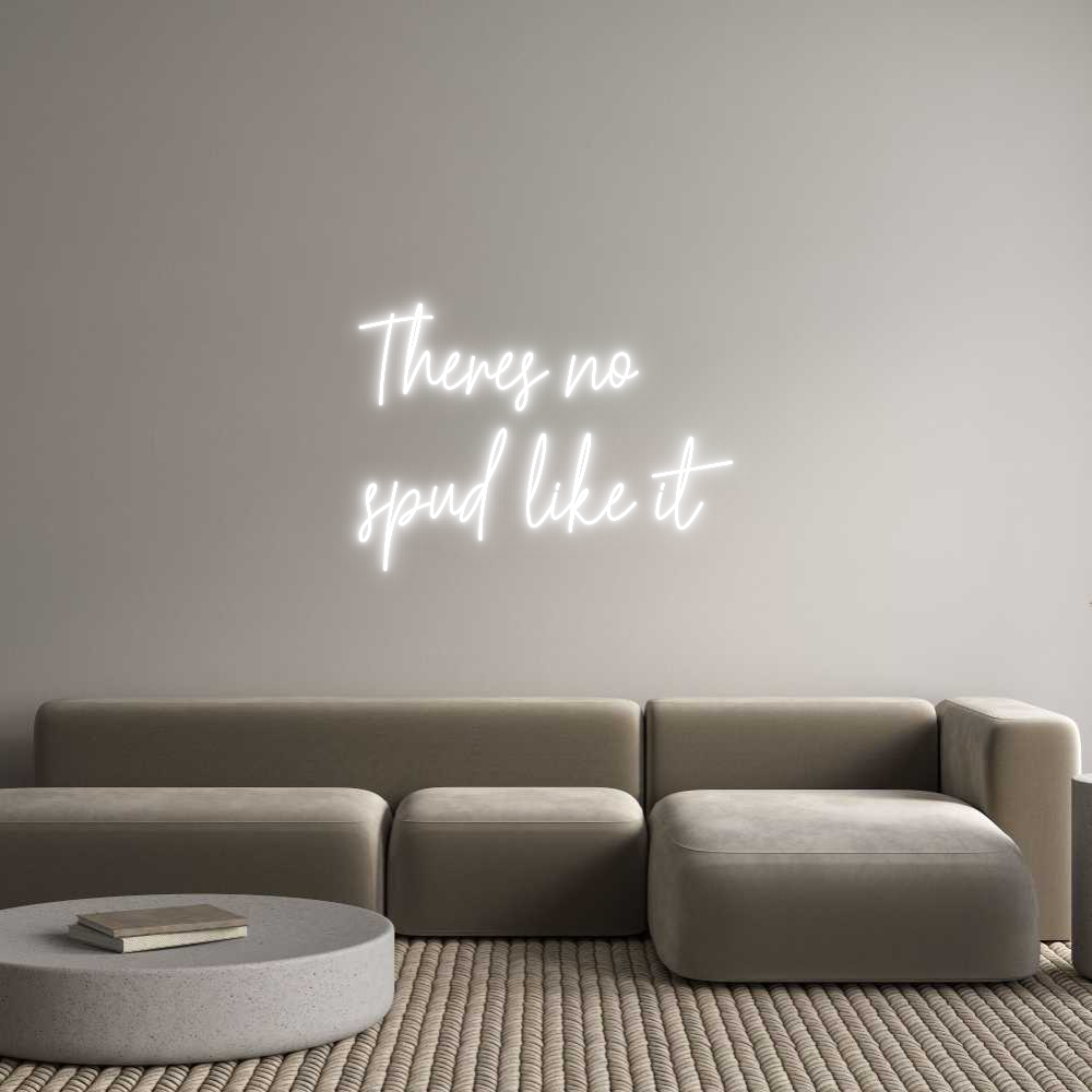 Custom Neon Text - Theres no
s...