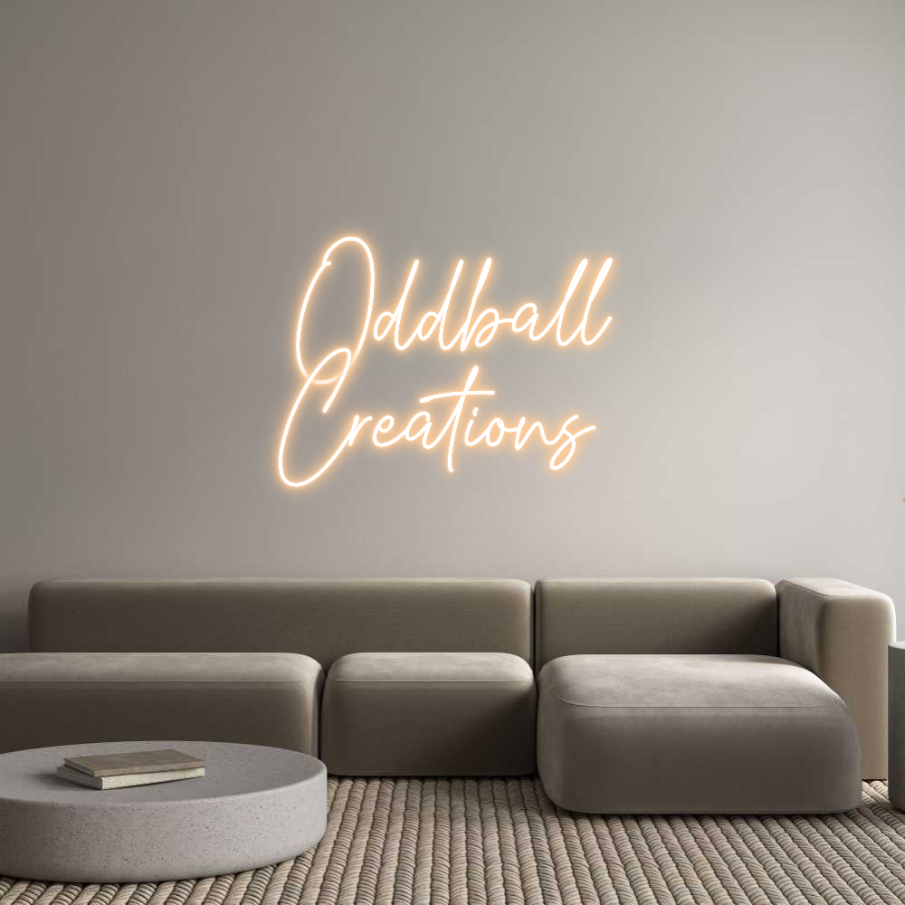 Custom Neon Text - Oddball
Crea...