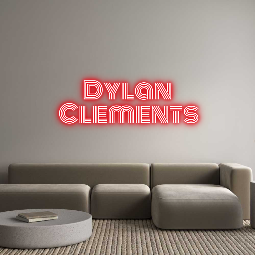 Custom Neon Text- Dylan
Clem...