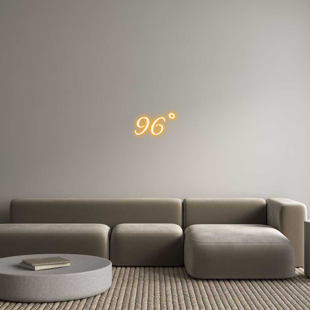 Custom Neon Text - 96°