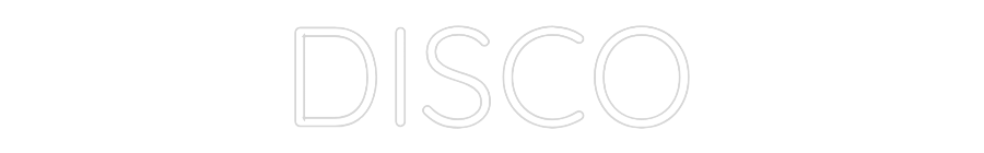 Custom Neon Text - DISCO
