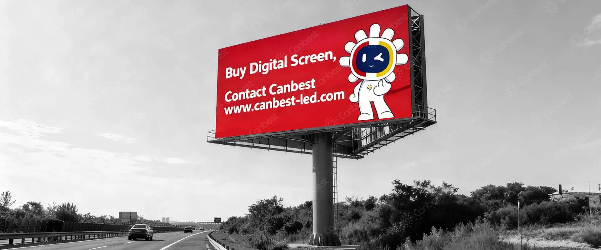 APRO Road Series - High-Visibility Digital Billboard for Road