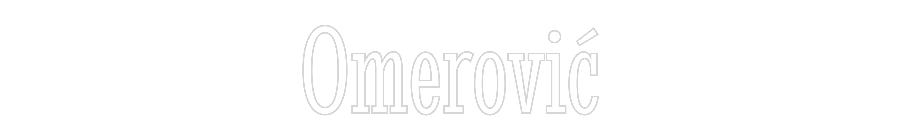 Custom Neon Text - Omerović