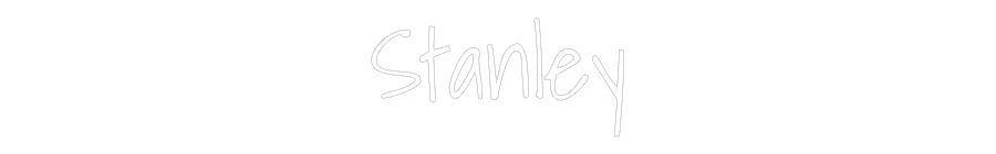 Custom Neon Text - Stanley