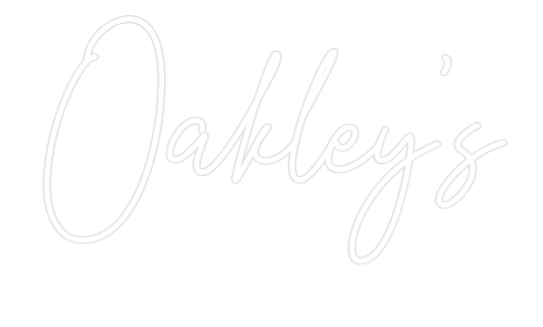 Custom Neon Text - Oakley's