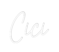 Custom Neon Text - Cici