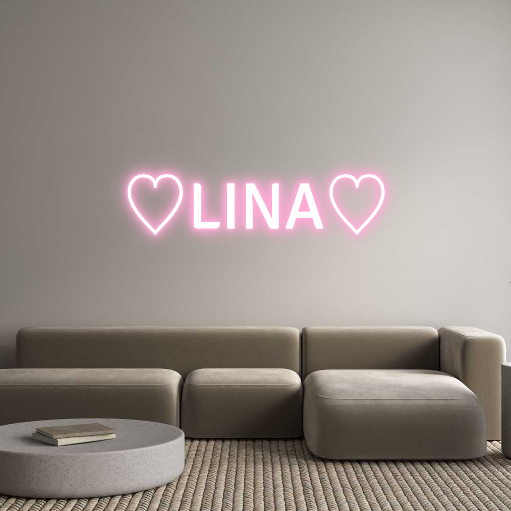 Custom Neon Text - ♡LINA♡
