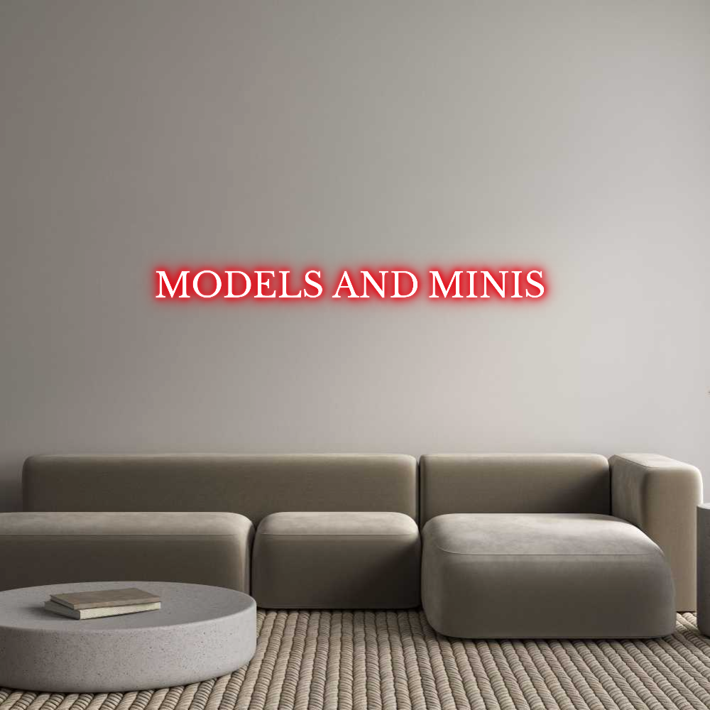 Custom Neon Text - MODELS AND MI...
