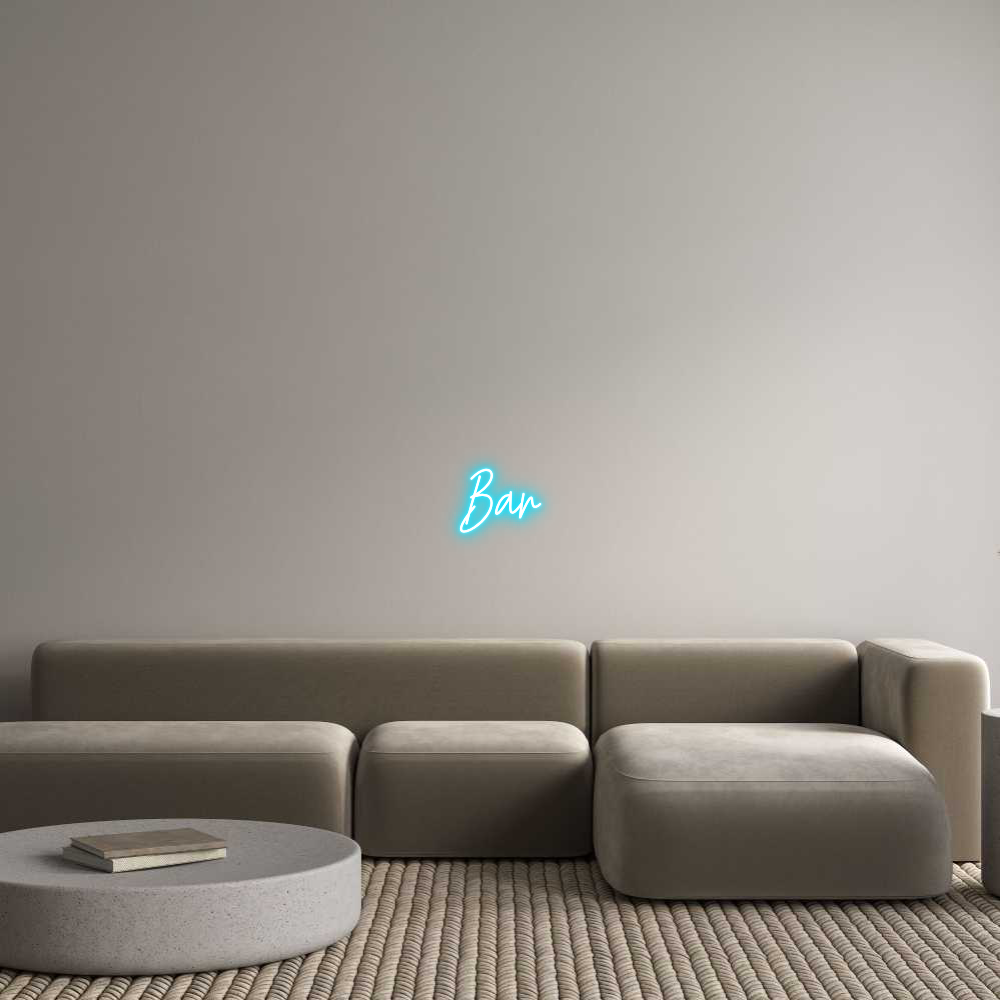 Custom Neon Text - Bar