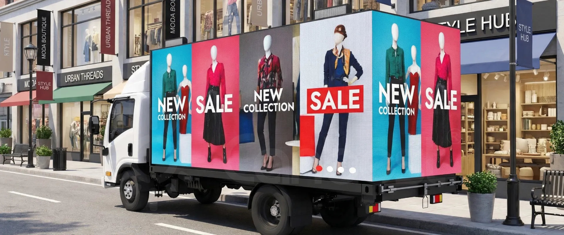 BOX Series - Mobile LED Advertising Billboards