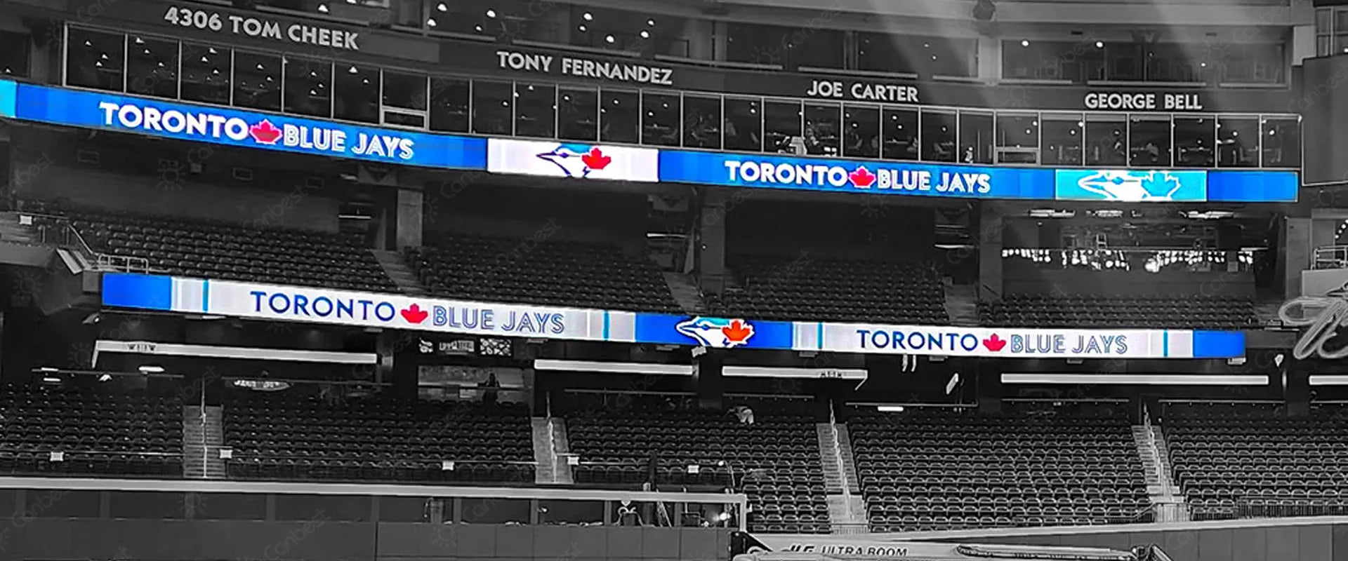 APRO-R Series - LED Ribbon Board Display for Stadium