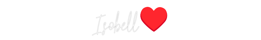 Custom Neon Text- Isobell♥️